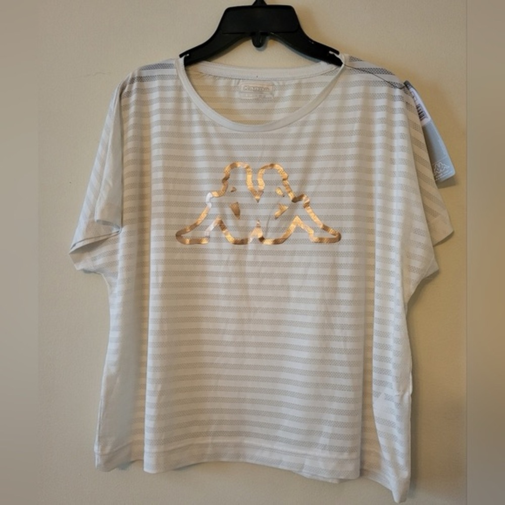 NWT Kappa Yamilu logo t shirt